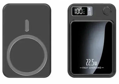 10000Mah Wireless Magnetic Power Bank 22.5W Fast Charging Portable External Battery Powerbank Adapter for Iphone Huawei Samsung
